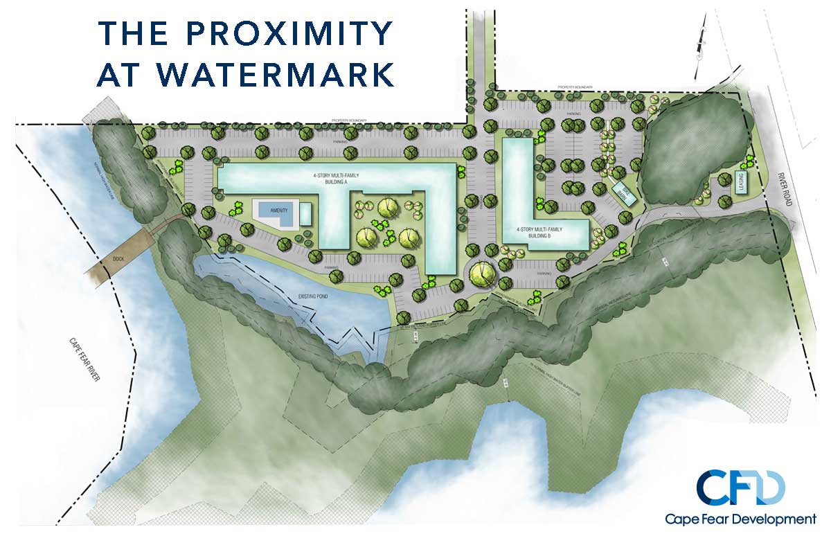 Site Plan For The Proximity At Watermark